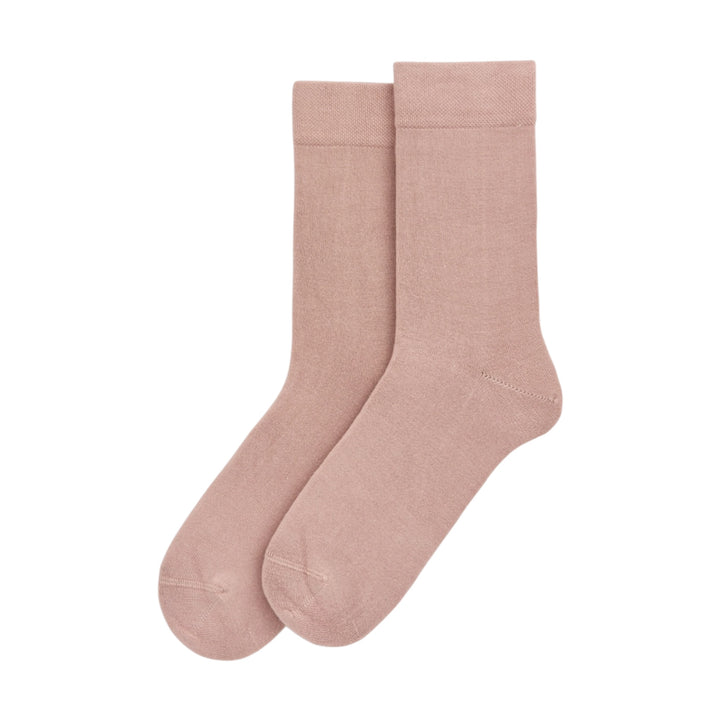 Pairs Bamboo Socks Faded Pink