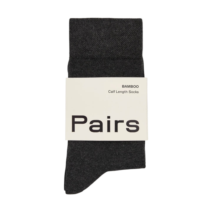 Pairs Bamboo Socks Storm Grey