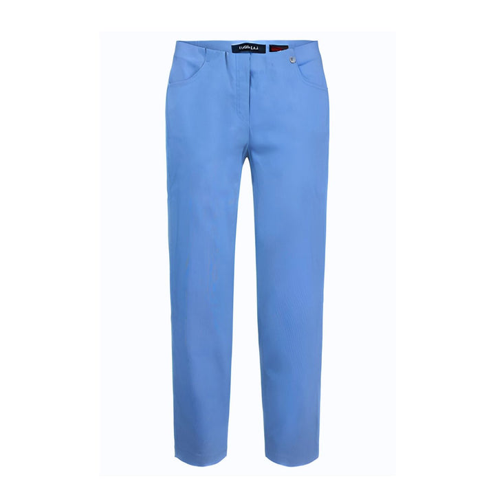 Light blue Robell Bella 09 trousers on a white background