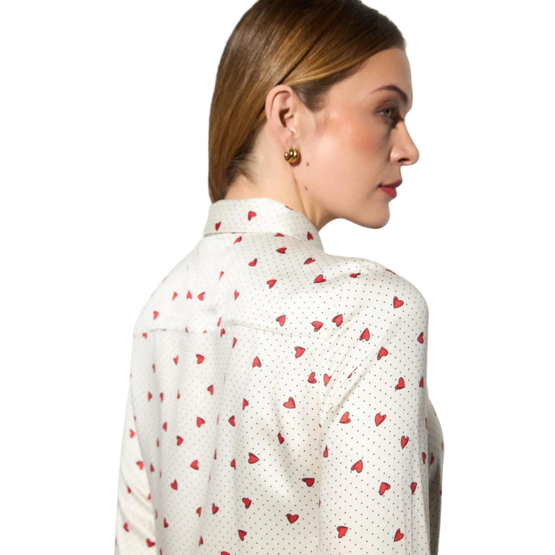 Tinta Melisse Hearts Blouse Off-White