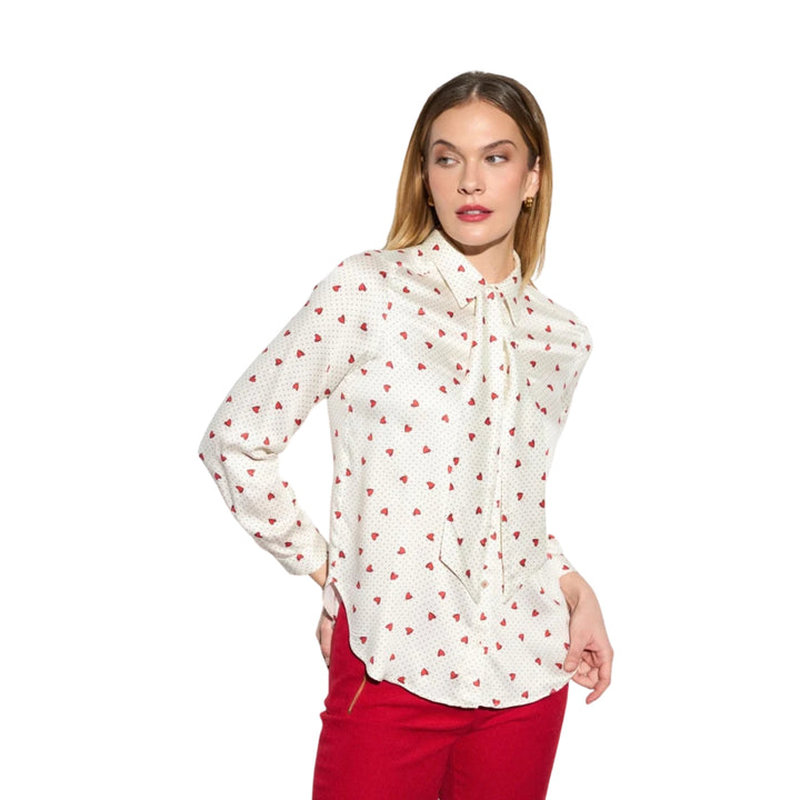 Tinta Melisse Hearts Blouse Off-White