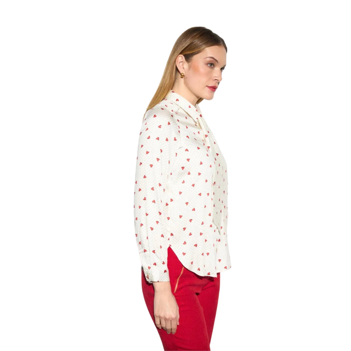 Tinta Melisse Hearts Blouse Off-White