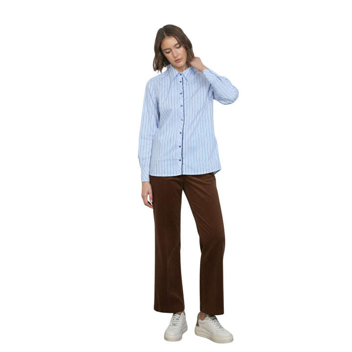 Tinta Style Yoselin Cord Trousers Chocolate