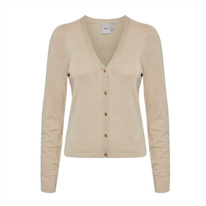 ICHI Mopaz Cardigan Sandshell