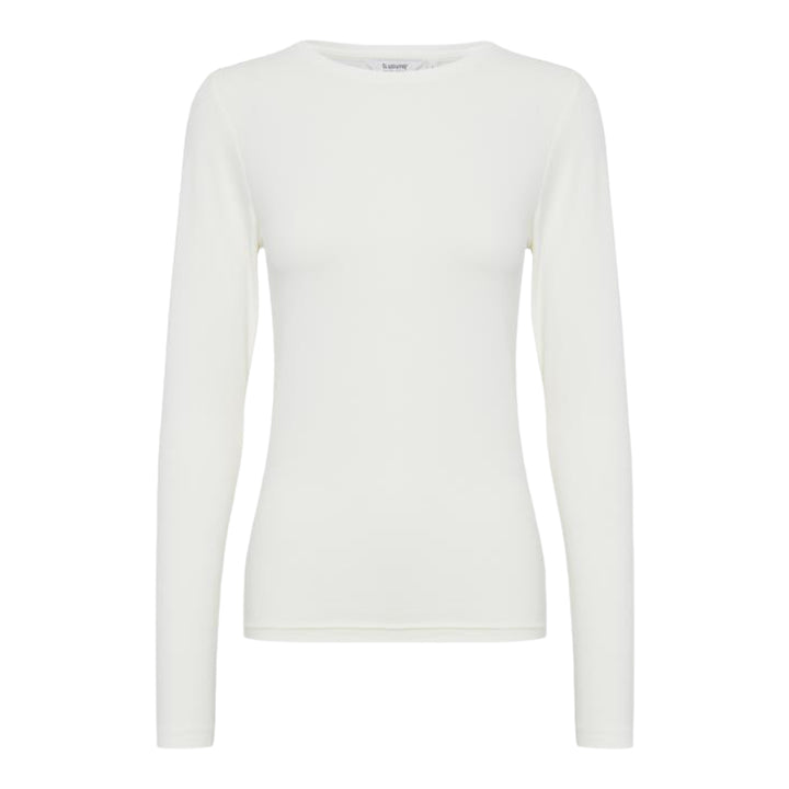 B Young Pamila Long Sleeve T-Shirt Off White