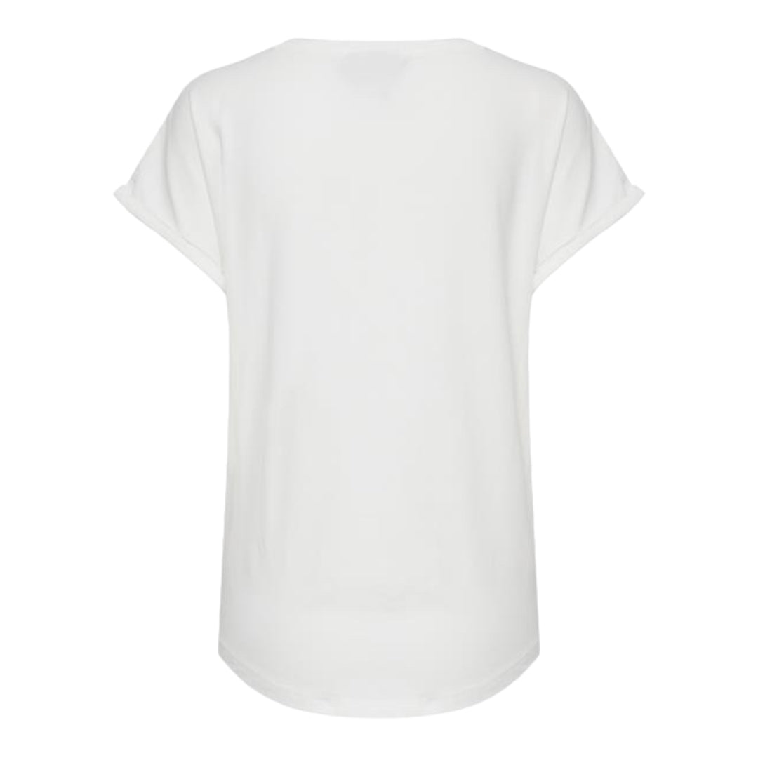 B-Young-Pamila-Short-Sleeve-T-Shirt-Off-White-back