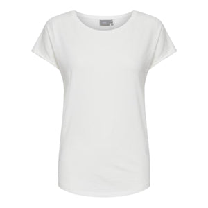 B-Young-Pamila-Short-Sleeve-T-Shirt-Off-White-front
