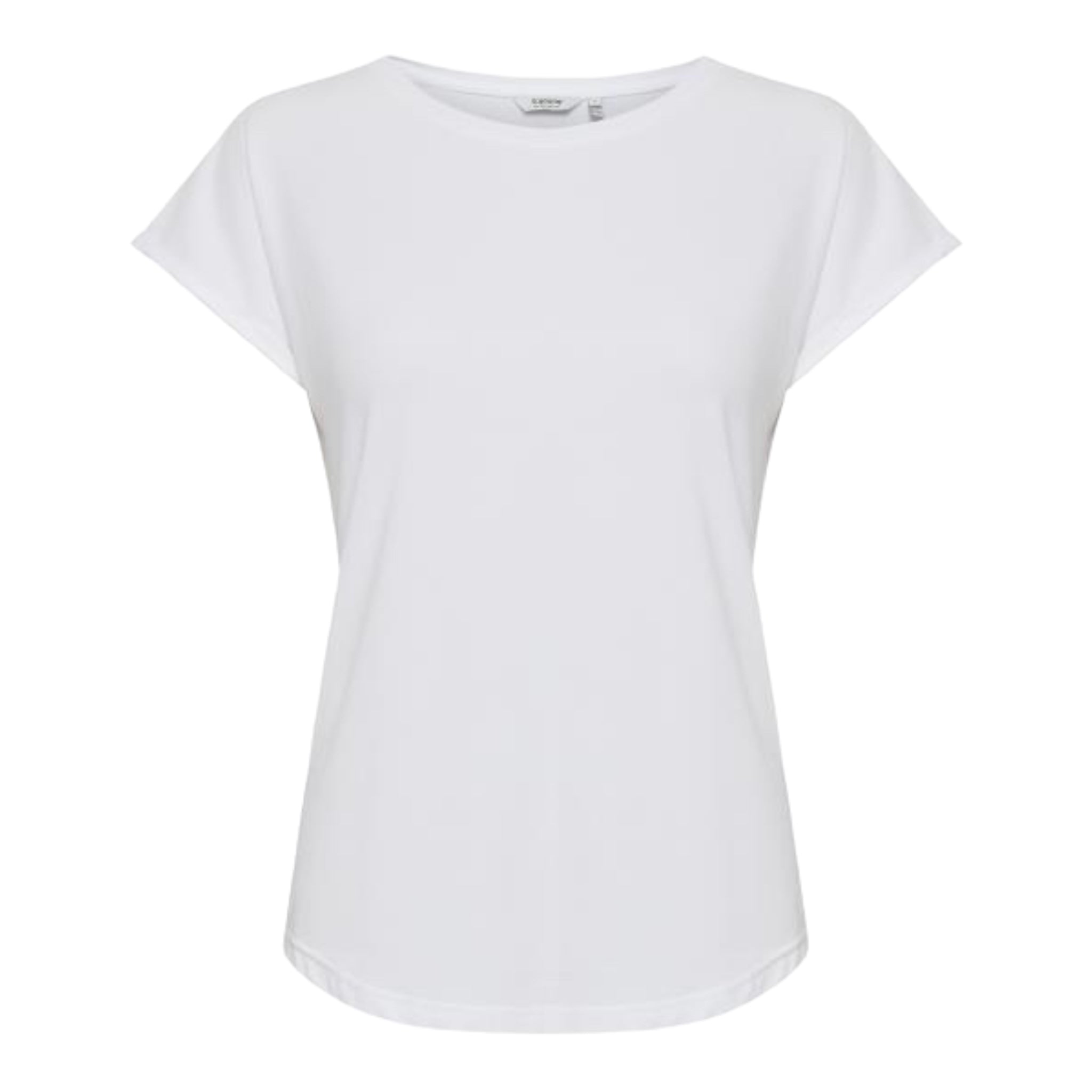 B-Young-Pamila-Short-Sleeve-T-Shirt-Optical-White-front