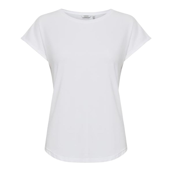 B-Young-Pamila-Short-Sleeve-T-Shirt-Optical-White-front