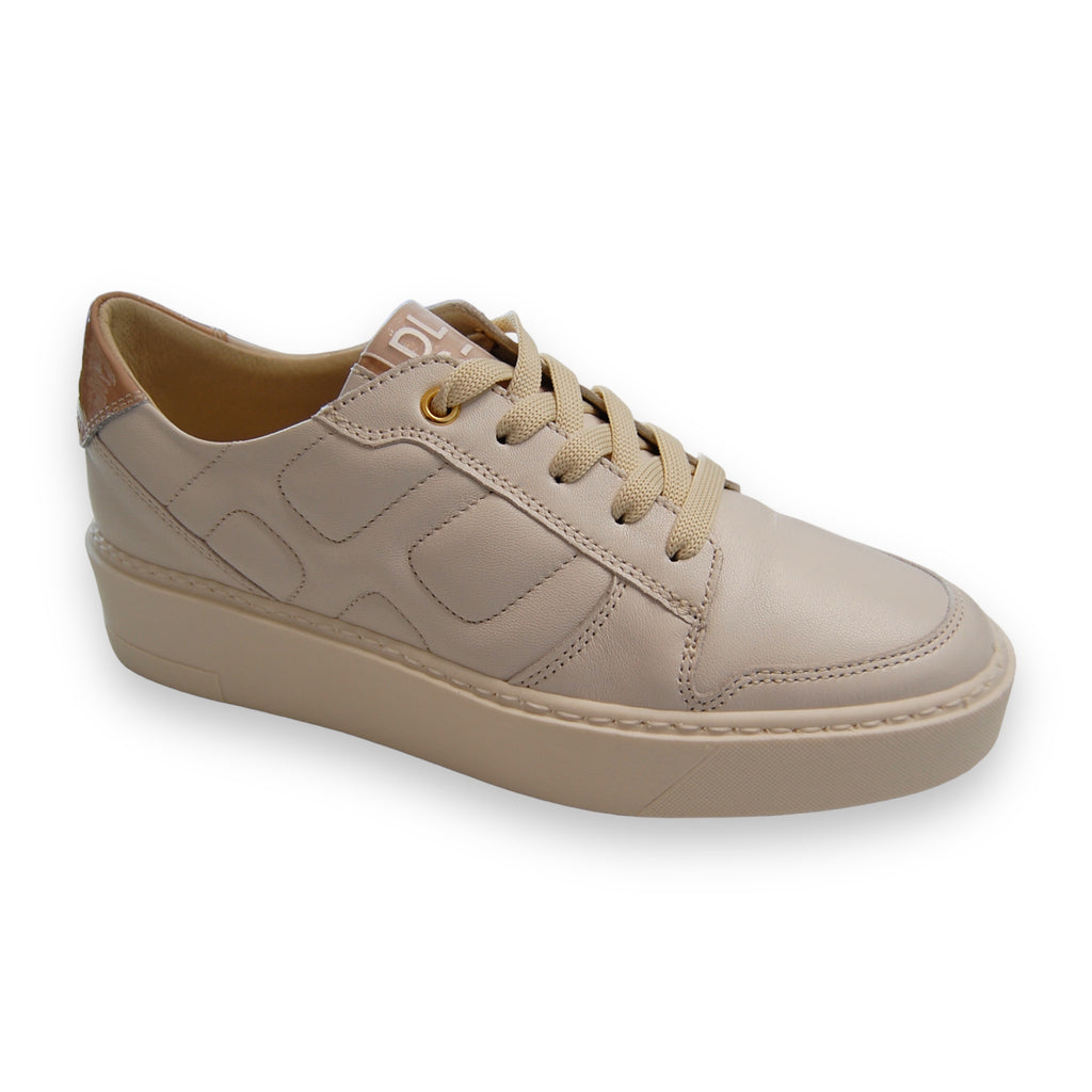 DL Sport Quilted Leather Sneaker Neutral 5608 Logic Burro V1