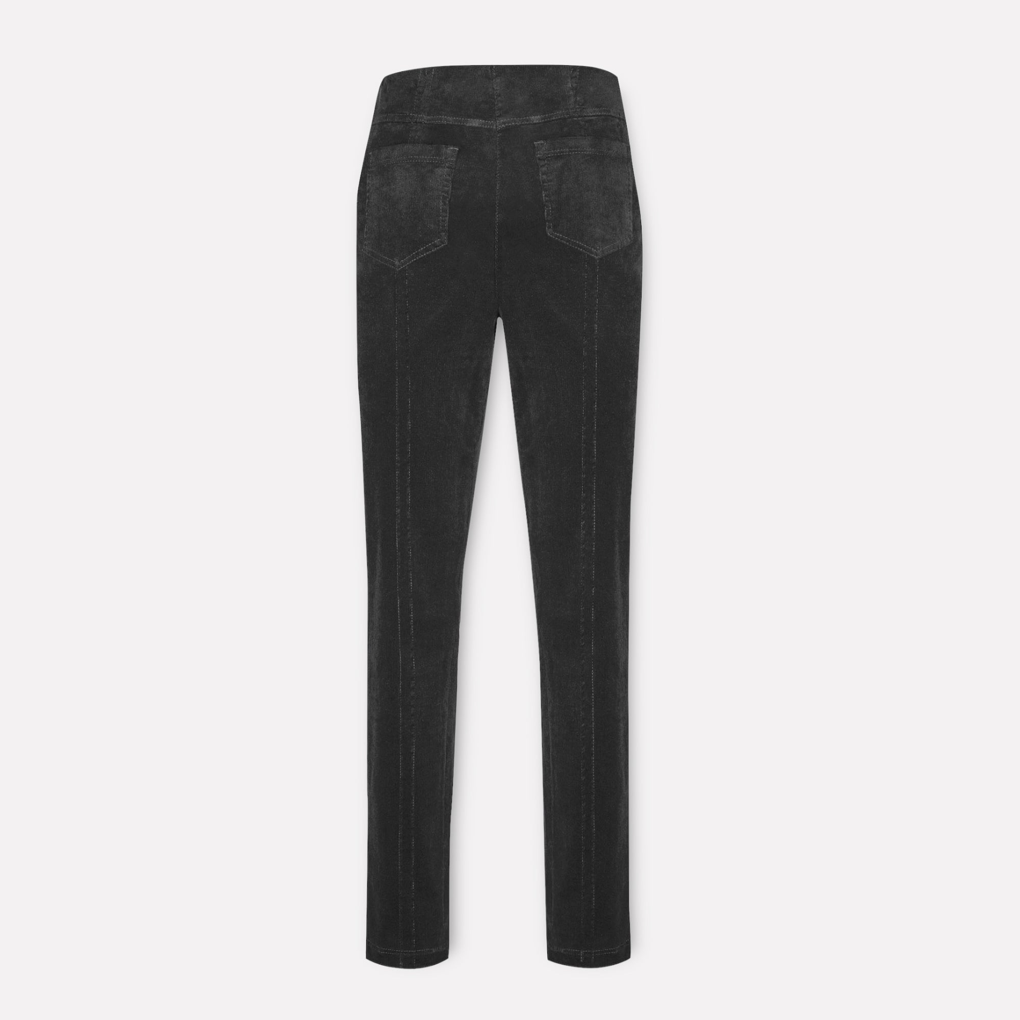 Robell Bella Cord Trousers Grey