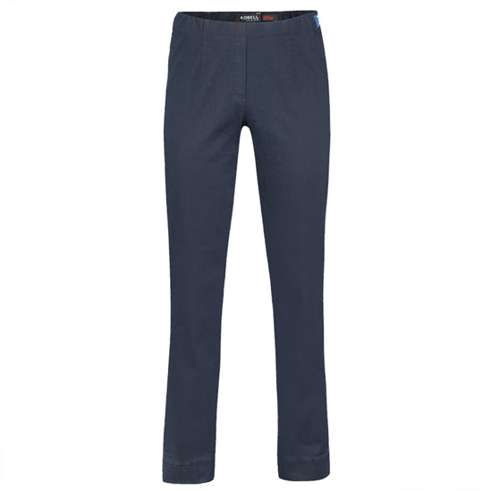 Robell Marie 73cm Full Length Denim Trouser Navy